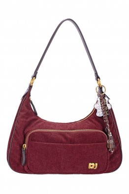 CM8702 David Jones Corduroy Style Hobo Handbag