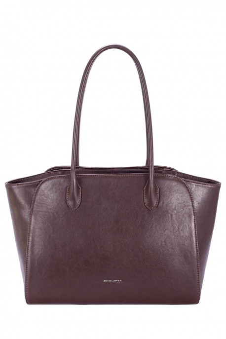 CM8708 David Jones Handbag XL size : colour:HOT CHOCOLAT