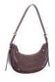 CM8718 David Jones Monogram Crescent Shoulder Bag