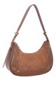 CM8719 David Jones Monogram Crescent Shoulder Bag