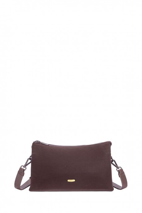 CM8738 Sac bandoulière David Jones : couleur:HOT CHOCOLAT