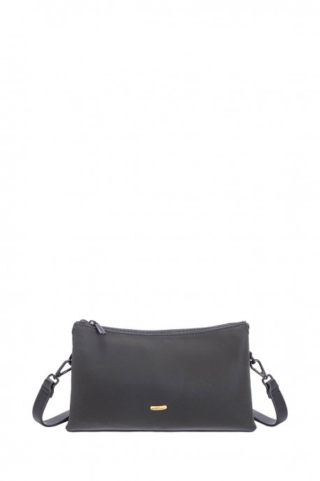 CM8738 Sac bandoulière David Jones : couleur:Noir de jais (JET BLACK)