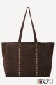 ZE-9026 Sac cabas shopping en cuir nubuck