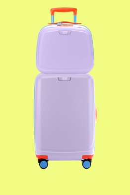 Valise Cabine et Vanity case ELITE X LIGHTREE PURE JOY - Pastel lilac