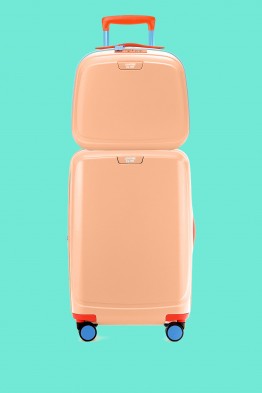 Valise Cabine et Vanity case ELITE X LIGHTREE PURE JOY - Peach fuzz