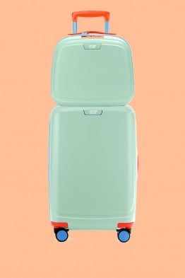 Valise Cabine et Vanity case ELITE X LIGHTREE PURE JOY - Pastel green
