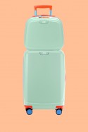 ELITE X LIGHTREE PURE JOY Cabin Suitcase and Make-up Case – Pastel green