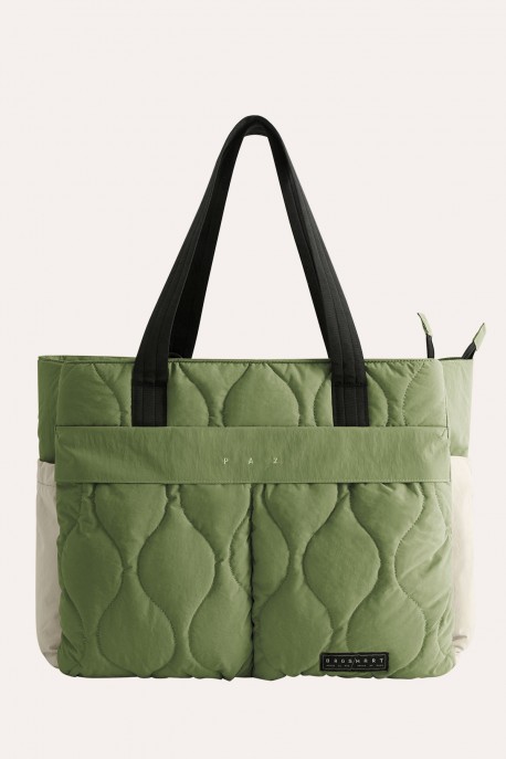BAGSMART Sac fourre-tout TOTE LAPTOP II PAZ 20L BM0305132AN : couleur:Vert (Green)