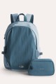 BAGSMART Soar 25L Travel Backpack Set – 180deg Clamshell Opening BM0301108AN