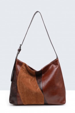 BV-29062 Sac épaule hobo Patchwork