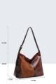 BV-29062 Patchwork hobo shoulder bag
