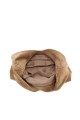 BV-29088 Sac épaule hobo effet velour nubuck motif brodé