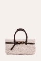 K5370 Faux shearling handbag
