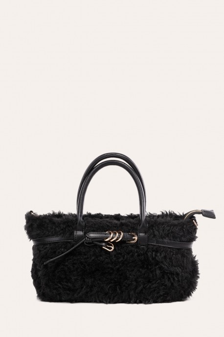 K5370 Sac à main mouton synthétique