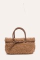 K5370 Sac à main mouton synthétique