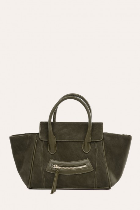 C-6813 Winged Handbag : colour:Green