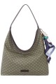 CM8600 David Jones Monogram Hobo Shoulder Bag
