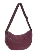 CM8742 Sac bandoulière forme croissant effet peau de pêche David Jones