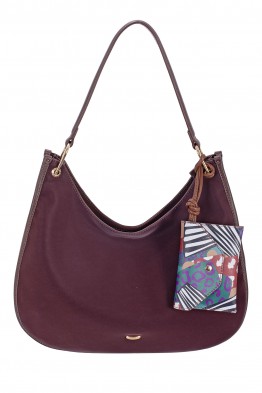 CM8755 Sac épaule hobo effet peau de pêche David Jones