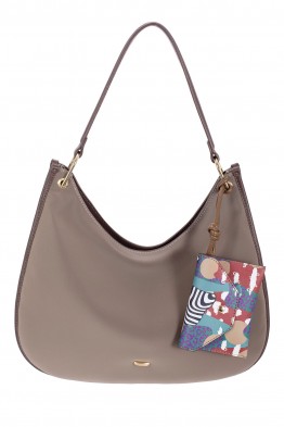 CM8755 Sac épaule hobo effet peau de pêche David Jones
