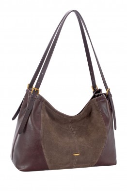 CM8676 Sac épaule hobo effet Nubuck David Jones