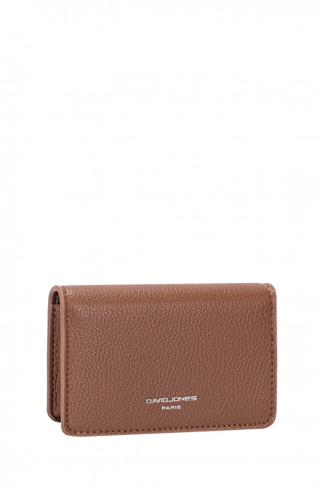 DJ0091 Porte-monnaie David Jones : couleur:Boue Rouge (RED MUD)