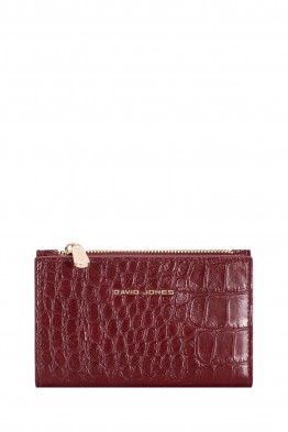 P150-2 Porte-monnaie croco David Jones
