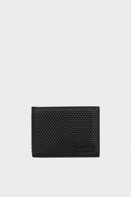 BAUSS® Invictus - B428IV Leather Wallet with RFID protection : colour:Black