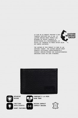 BAUSS® Invictus B536IV leather wallet with RFID protection