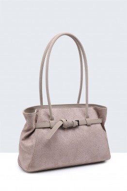 BV-20044 Nubuck velvet effect purse shoulder bag