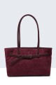 BV-20044 Sac épaule bourse effet velour nubuck