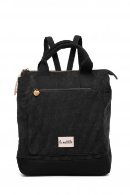 M127-47 La Matilda Sac à dos Noir