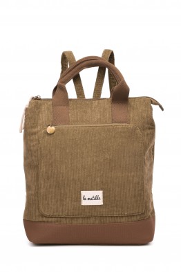 M127-81 La Matilda Backpack Brown