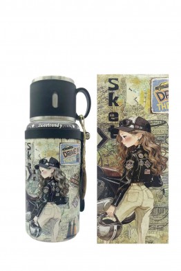 Sweet & Candy C-352-05-B26 Insulated water bottle with cup