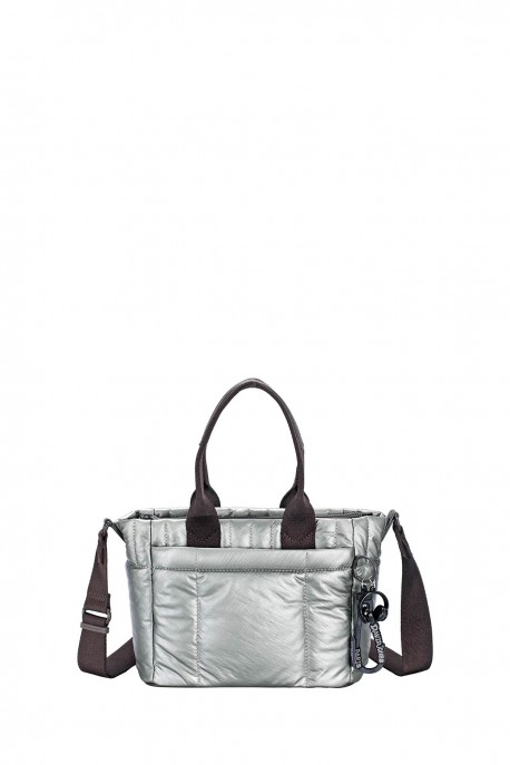 CM8705 Sac à main Doudoune David Jones : couleur:Argent mill&eacute;naire (MILLENIUM SILVER)
