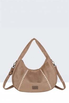 BV-B55035 Sac à main hobo velour