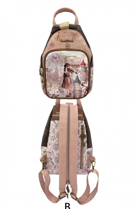 C-289-05-B26 Sac à dos holster - Sweet & Candy : Motif:B26-B-PINK