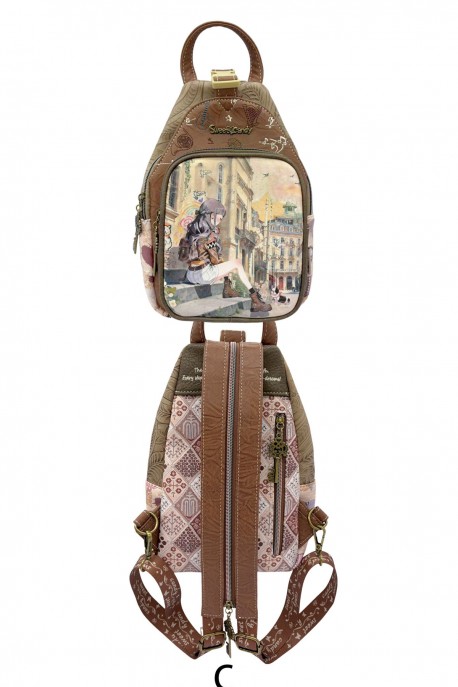 C-289-05-B26 Sac à dos holster - Sweet & Candy : Motif:B26-C-COGNAC