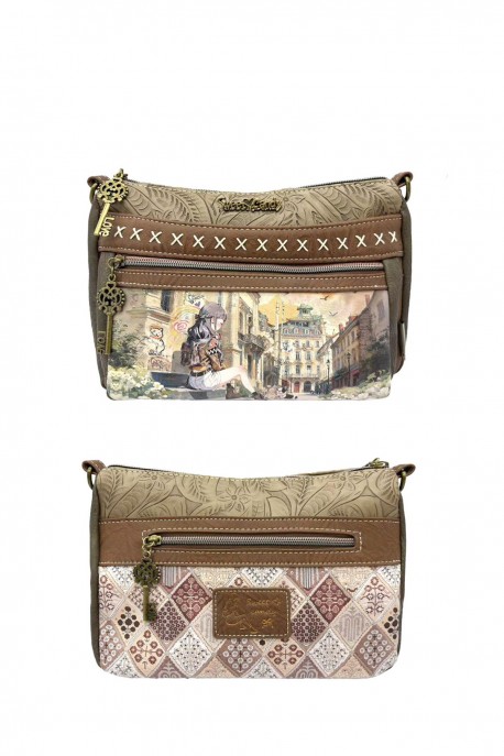 C-332-05-B26 Sac à bandoulière Sweet & Candy : Motif:B26-C-COGNAC