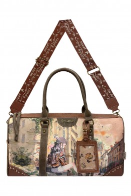 C-359-05-B26 Sac de week-end voyage polochon Sweet & Candy