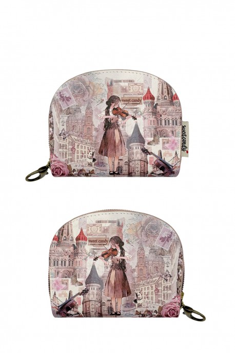 Sweet & Candy C-395-05-B26 purse card holder : Pattern:B26-B-PINK