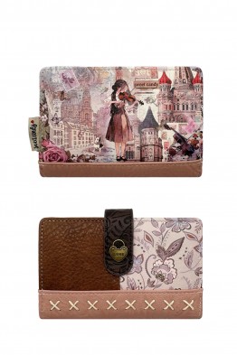 C-510-05-B26 Portefeuille porte-monnaie synthétique Sweet & Candy
