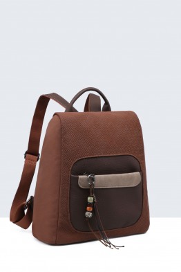 Sac à dos synthétique multicolore BV-28161