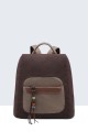Multicolor synthetic backpack BV-28161