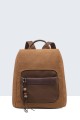Multicolor synthetic backpack BV-28161
