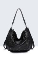 BV-29097 Sac épaule hobo Clouté