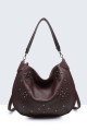BV-29097 Sac épaule hobo Clouté
