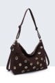 BV-29127 Sac épaule hobo Clouté