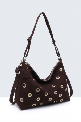 BV-29127 Sac épaule hobo Clouté