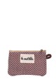 La Matilda - Pochette porte-monnaie en coton Trigo Granate M108-11